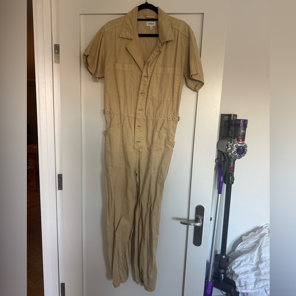 Pistola Beige Utility Grover Jumpsuit